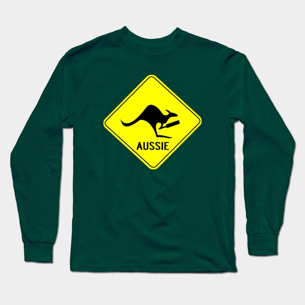 Typical Aussie Long Sleeve T-Shirt by redhornet